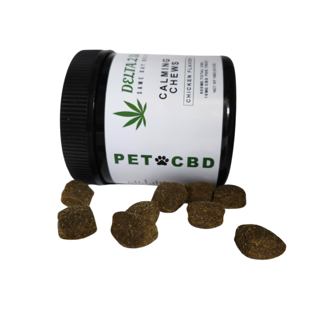CBD Calming Pet Chews (900mg) Chicken Flavor