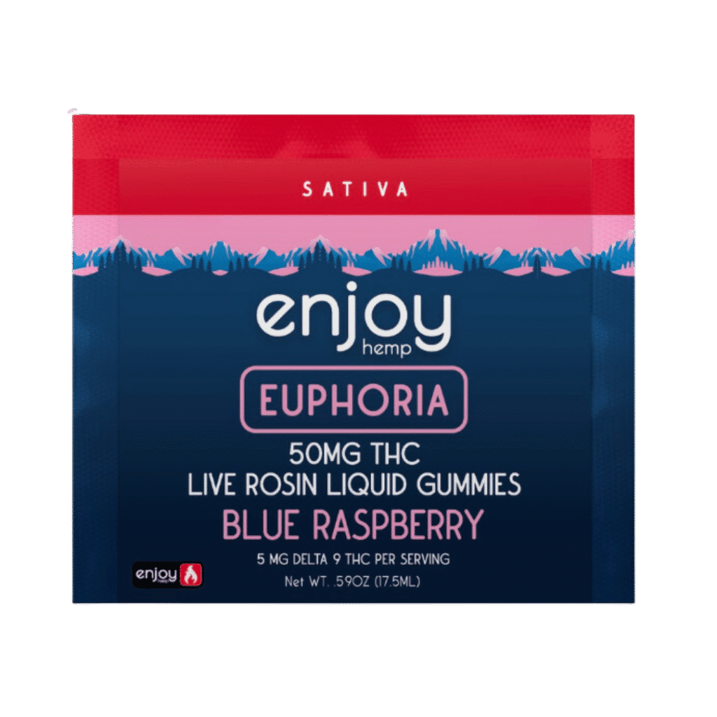 50mg Delta 9 Liquid Gummies - Euphoria Product Image