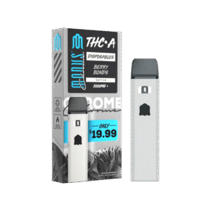 Berry Bonds (Sativa) THCA + Delta 8 Chrome Pocket Dabs Disposable Vape Product Image