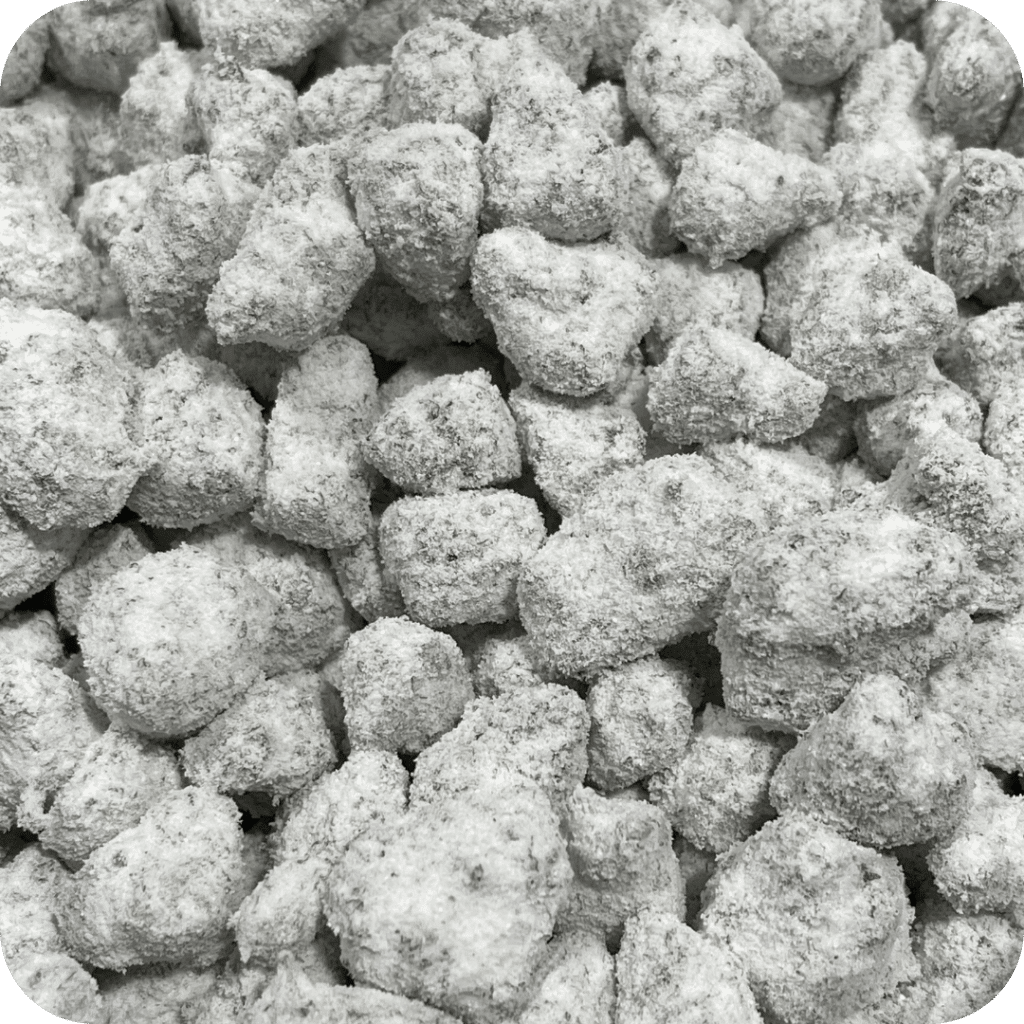 Snow White Snow Caps (Indica) - 74.80% Insanely Potent Flower Drenched in Isolate