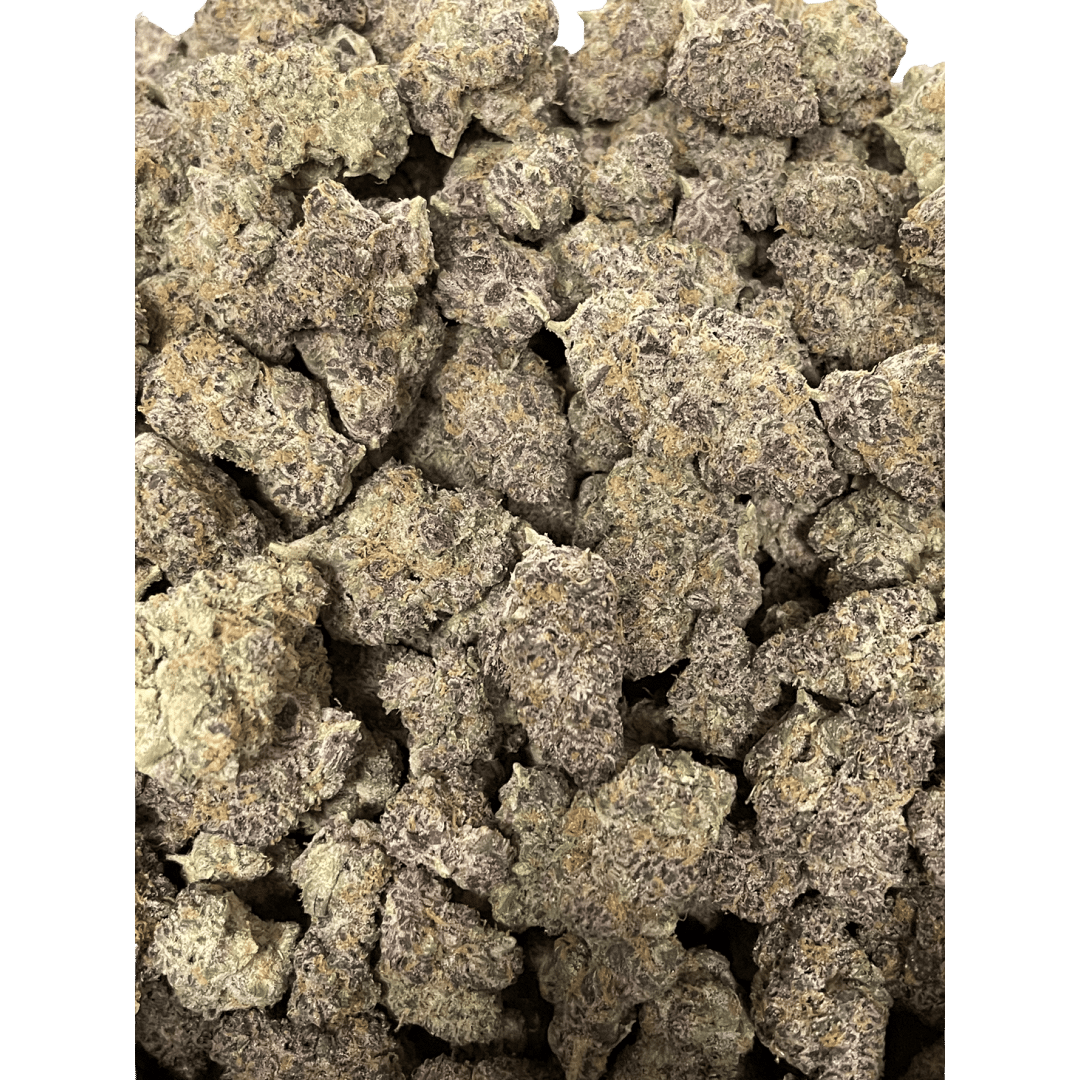 Super Boof THCA Pile of buds vertical image
