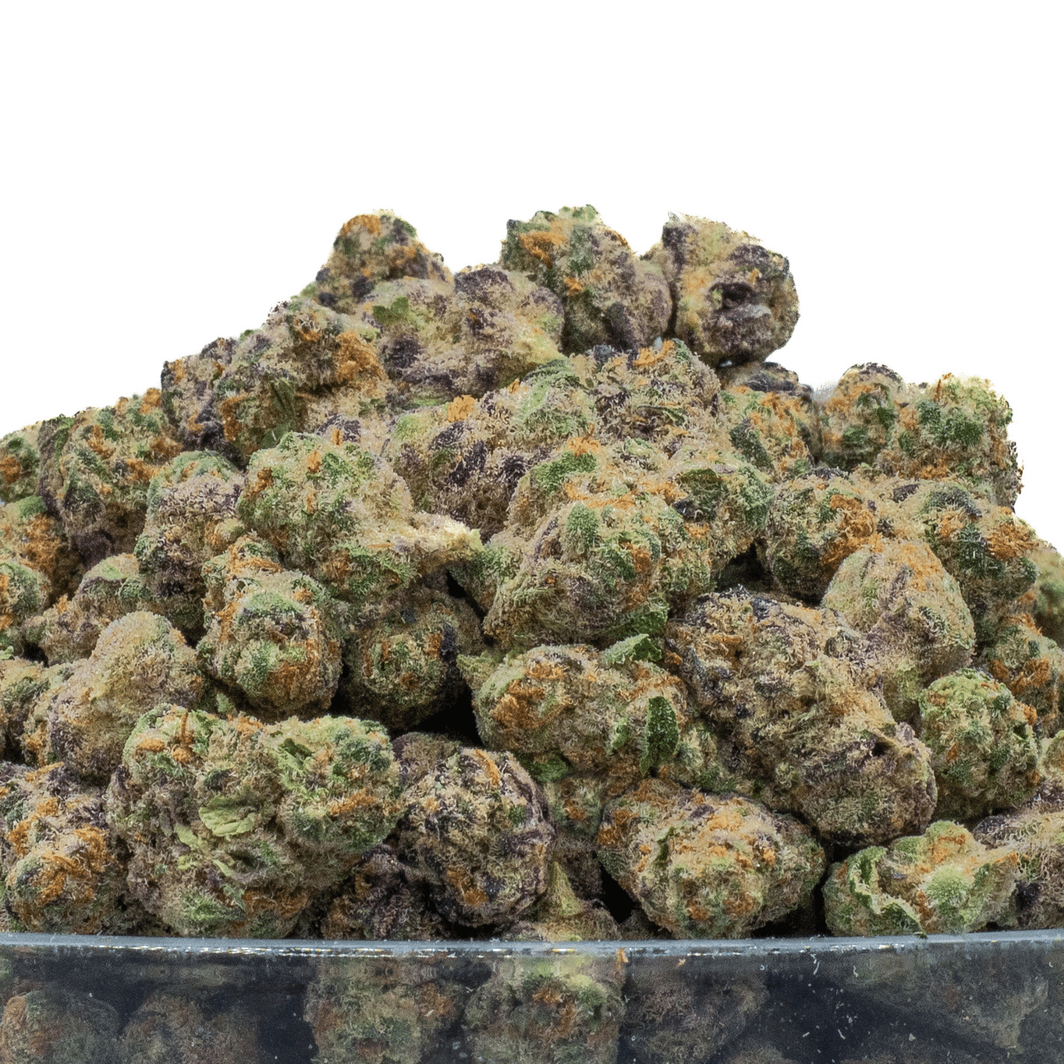 Purple Haze THCA Flower Sativa 32.62% THCA premium indoor hemp flower with purple frosty buds